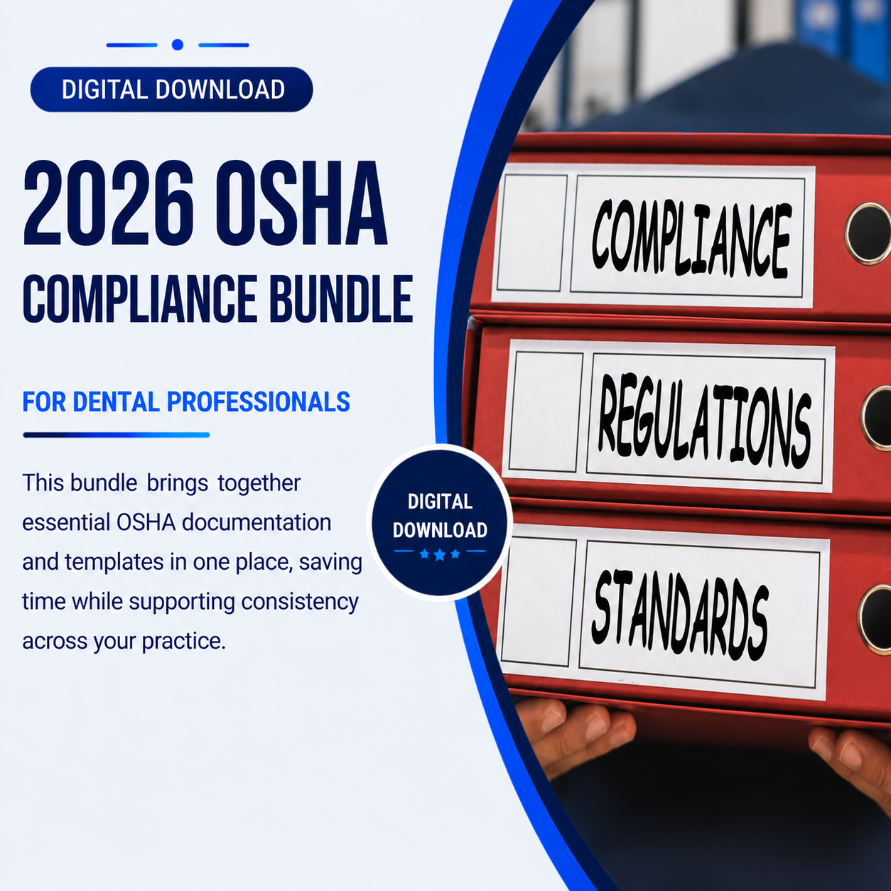 OSHA COMPLIANCE BUNDLE FOR DENTAL PRACTICES - 2026 UPDATE