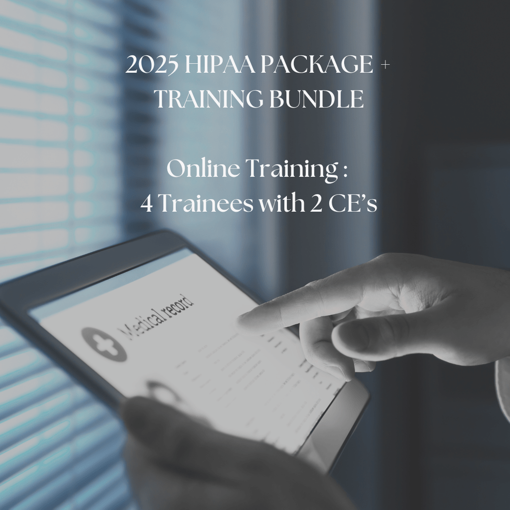 2025 HIPAA PACKAGE + CE TRAINING BUNDLE - Dental Practice Resources