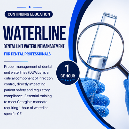 DENTAL UNIT WATERLINE MANAGEMENT - CEU PER PERSON
