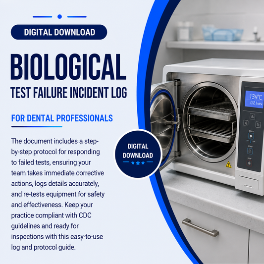 BIOLOGICAL TEST FAILURE - INCIDENT LOG AND PROTOCOL
