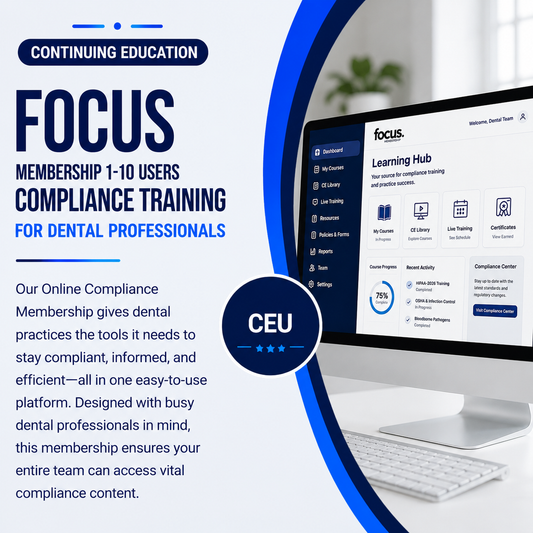 FOCUS MEMBERSHIP  PRACTICE SOLUTION (1-10 USERS)