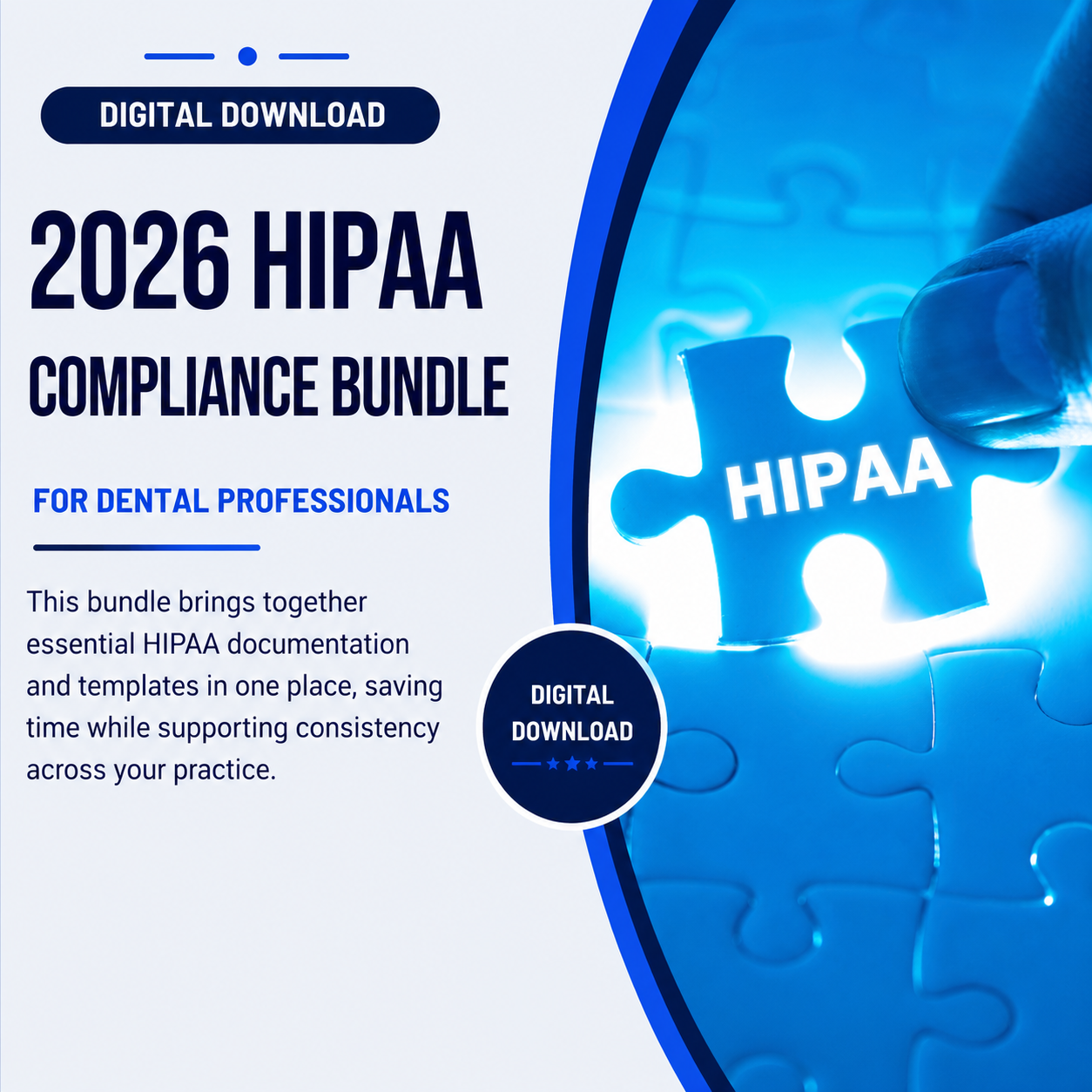 HIPAA COMPLIANCE BUNDLE FOR DENTAL PRACTICES  – 2026 UPDATE
