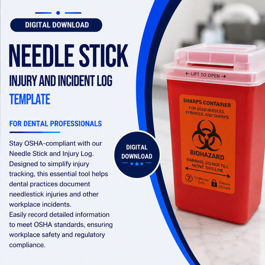 NEEDLE STICK & INJURY LOG